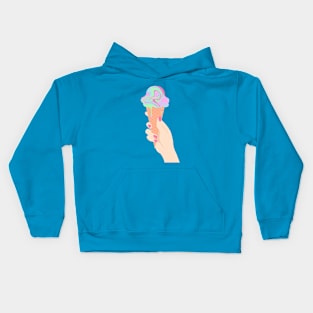 Acid Ice Cream Kids Hoodie